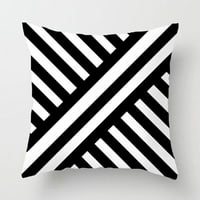 Crno-bijela geometrijska geometrijska slova pokrivaju automobilsko kuću ukrasni krevet ukrasni jastuk kućište kućica de coussin 40x40