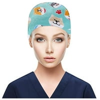 Šeširi za žene kape za muškarce unise medicinska sestra cvjetna prašina Snimorna zazor dame i gospodo šešire kao što je prikazano jedna veličina
