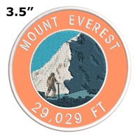 Mount Everest - 3,5 - izvezena patch novost - naziva - Nacionalni parkovi i šumski parkovi staze za divlje životinje Mountains Forest Bears River Lakes - Turistički odmor Turistički suvenir