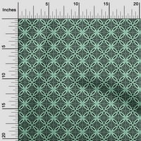 Onuone pamuk dres mint zelene tkanine arapska marokanska šivaća tkanina od dvorišnog tiskanog diy odjeće šiva širine
