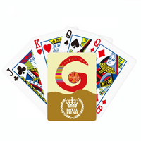 Abeceda Narančasta voće Slatka uzorka Royal Flush Poker igračka karta