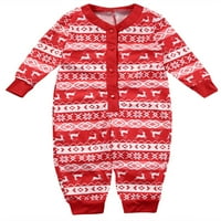 Obiteljsko podudaranje Božićne pidžame Set pamuk Xmas jeleni odmor Pajamas Sleep odjeća Tata Mom Mom Dječja djeca Baby PJS