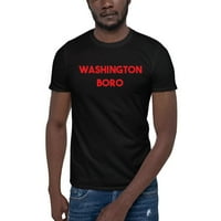 Crveni Washington Boro kratki rukav pamuk majica po nedefiniranim poklonima