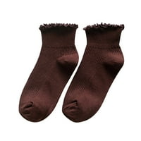Ženske čarape ivice pamučne vertikalne lake čarape svježe čarape