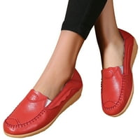 Ljubavne cipele za odrasle za žene Ljetne cipele za žene Casual Fashion Womens Prozračne cipele za čišćenje cipele Casual Cipele cipele za žene Slatka casual crvena 6,5
