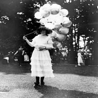 Ispis: Gospođa Orme Thornberry, djevojka balona u približno Istočnom iskorištavanju