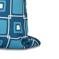 Po dizajnerskom plažom Trg na plaži Pop geometrijski print Vanjski jastuk