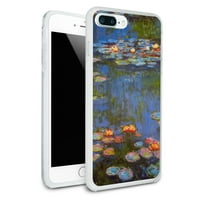 Vodeni ljiljani - Claude Monet Lillies Zaštitni vitki hibridni gumeni kalup za odbojnik za Apple iPhone 7+ Plus