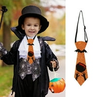 Udobna kravata za Halloween za djecu Halloween djeca kravata stilski izuzetno kravate s zabavnim prazničnim motivima za Halloween