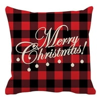 Pokloni za žene Početna Božićni dekor Custun Cover Preživio je porodični jastučni jastučni jastuk na poklopcu