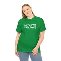 Sorta Sweet Sorta divljačka košulja, smiješni poklon za djevojku TEE - ID: 1951