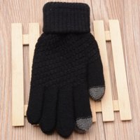 Taluosi Žene Zimske meke pletene rukavice zaslon za dodir Texting Capacitivni pametni telefon