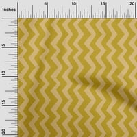Onuone viskoznog dresa Gamboge Yellow tkanina Chevron Haljina Materijal Tkanina za ispis Tkanina sa dvorištem