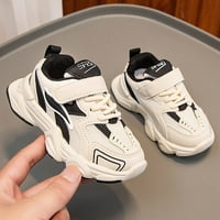 Entyinea Boys tenisice Prozračne prve šetače ne-klizače Lagane sportske cipele crna 23