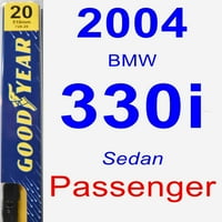 BMW 330i Oštrica za brisanje putnika - Premium