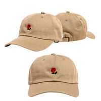 Gyouwnll sunčani šešir za ženske bazne kape za žene vezenje pamučne bazne kapice dječake djevojke snapback hip hop ravni šešir