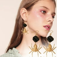 Toteaglile Halloween Spider Minđuše kreativno dizajnirani poklon nakita za žene