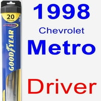 Chevrolet Metro Obriši vozača brisača - Hybrid
