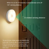 UPOSAO SENSOR lampica LED zidna lampica Automatska uključena na USB punjenje 350mAh unutarnje bežične LED noćne lampice za spavaću sobu Dječja soba Noćni dizalište STARDEL