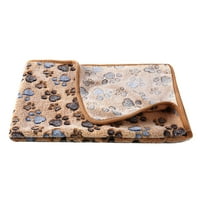 HAHASONG Udobni ispis mačaka štenad pokrivač s kamenca za kabine za jastuk za kućne ljubimce