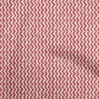 Onuone pamučne kambrične crvene tkanine Chevron tkanina za šivanje tiskane plafne tkanine uz dvorište široko