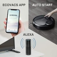 Obnovljen ECOVOVCS Deebot pametni robotski vakuum za tepih, gole podove, kosu za kućne ljubimce, sa mapiranjem tehnologije, veće usisne snage, WiFi povezan s Alexa i Googleom