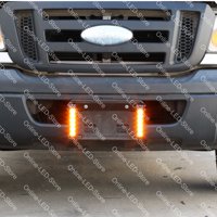 Solarnast SBLH LED strobe rešetka treperi [modovi] [WET] [TIR] [Vremenska otporna za upozorenje za policijsko-vatrogasna vozila - Bijela bijela