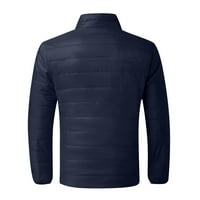 Jesen kišni jakne duksevi kaputi na vrhu jesenji zimski muškarci topli slim fit debeli Ležerne prilike za bluze za bluze za muškarce Blue XL