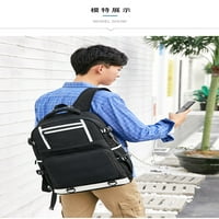 Bzdaisy Veliki kapacitet multi-džepnog backpack-a s naruto uzorkom, savršen za tinejdžere i djecu. Unise za djecu tinejdžerku