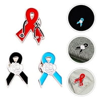 HIV oznaka crvene vrpce brošne ploča za vezanje
