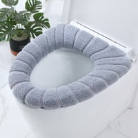 Giligiliso toaletni jastuk zima zadebljani toaletni sjedalo pleteno wc sjedalo jastuk koji se može prati domaćinstvo za toaletno mjesto u školu