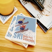 Zimski park, Kolorado, Vintage skijaši