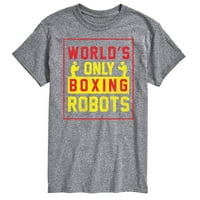Rock 'em Sock' em - svjetovi samo bokserski roboti - Muška grafička majica kratkih rukava