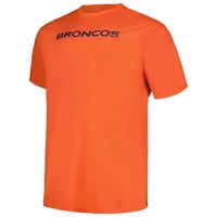 Muški profil Narančasti Denver Broncos Big & visoka dvostrana majica