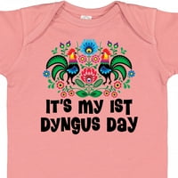 Inktastični Dyngus Day Babys 1. poljski poklon dječji dječak ili dječji dječji bod