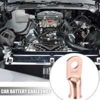Postavite AWG-5 16 Kabel baterije automobila završava cjevasti prstenasti priključci konektori sa cijevi za topline bakreni ton