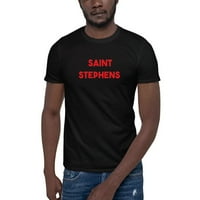 2xl Crveni saint Stephens majica s kratkim rukavima po nedefiniranim poklonima