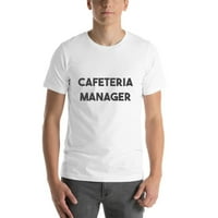 3xl Cafeteria menadžer Bold majica kratkih rukava pamučna majica od nedefiniranih poklona