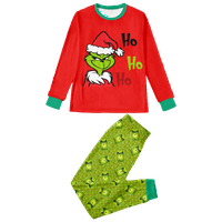Porodična božićna pidžama Sleep Set za spavanje Božić Santa Monster crtani print baby-djeci-odrasli-kućni ljubimac Top i hlače BodySuits unise pidžamas setovi