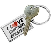 Keychain I Volim Chicago koktel