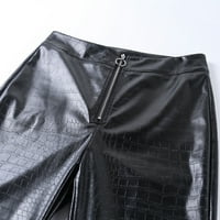 DEAGIA Sportske dugene Žene Baggy pune duljine Hlače Žene Ležerne prilike Hlače Žene Žene Župe patentnih patentnih hlača hlače za žene L # 1607