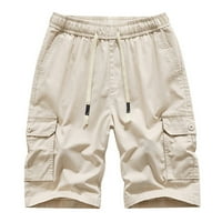Jsaierl Teretne kratke hlače za muškarce opuštene fit multi džepove kratke hlače Radne vojne kratke hlače Udobne planinarski teretni kratke hlače