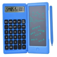 Sklopivi kalkulator i LCD pisaći tablet Digitalni crteži Digits Digits sa olovkom za brisanje olovke za djecu Odrasli Početna Poslovna škola