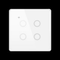 Način WiFi prekidač Inteligentni prekidač za povezivanje 2-boja dizajn pogodan za obične pribor za svjetiljku bijeli na