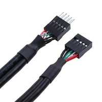 Aktudy USB 2. PIN mužjak za pin ženski adapter produžni kabel žice