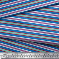 Soimoi Satin Silk tkanina horizontalna traka za ispis tkanine sa širokim dvorištem