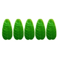 Simulacija banana listova placemat stolni mat umjetni listovi ili havajska luau džungla za zabavu pribavljanja tablice