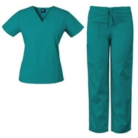 Medgear Womens piling set Medicinska uniforma - Pocket Top & Multi-džepne hlače 7891