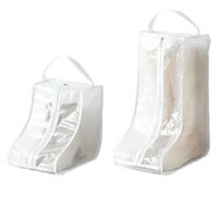 Čizme cipele PVC torba za zaštitu od vlage-otporna na zaštitu za zaštitu cipela za muškarca i žene pakiranje pakiranja sive male