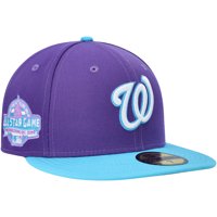 Muškarska nova Era Purple Washington Nationals Vice 59Fifty ugrađeni šešir